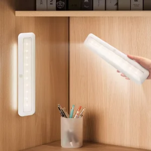 Rechargeable Motion Sensor LED Under Cabinet Light for Bedroom Kitchen Closets