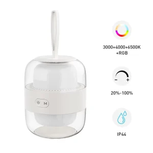 Rechargeable RGB Table Bedside Lamp with Customizable Lamp Body