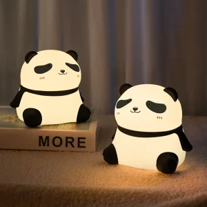 Rechargeable Silicone Panda LED Night Light for Kids