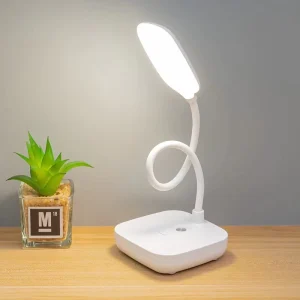 Rechargeable Touch Control Night Computer Led Desk Lamp Dimmable Bedside Table Reading Lamp