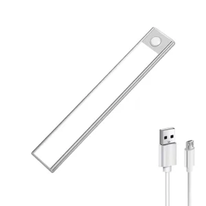Rechargeable USB LED Night Lights with Magnetic Mounting for Cabinets