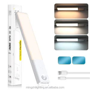 Rechargeable Ultra-Thin Wireless Magnetic LED Motion Sensor Cabinet Light