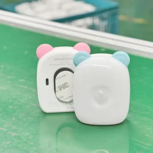 Rechargeable Wireless Mini Minimalist Motion Sensor LED Night Light for Bedroom Home Kitchen Cabinet Use