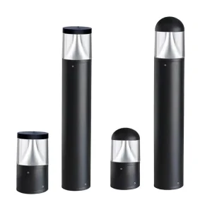Rectangle Solar Power LED Lawn Garden Light Waterproof Outdoor Yard Bollard