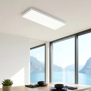 Rectangle Surface-Mounted LED Panel Ceiling Light for Classrooms and Offices