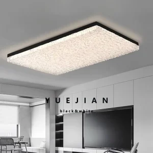 Rectangular Acrylic Surface Mounted Ceiling Light for Living Room and Bedroom