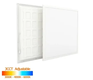 Remote Control Dimmable 36W 6-Panel LED Ceiling Light 3-Color 600×600