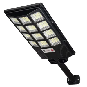 Remote Control Outdoor Waterproof Solar LED Street Lamp with Motion Sensor and Three-Sided Lighting