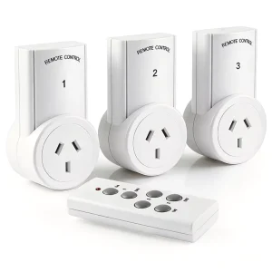Remote Control Outlet Switch Power Plug for Household Appliances