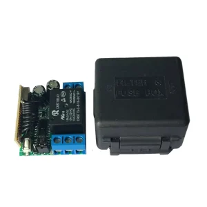 Remote Control RF433Mhz Wireless Light Switch DC 12V 24V 1CH 10A Relay Learning Code Door Electromagnetic Lock 1 Year 50 100m