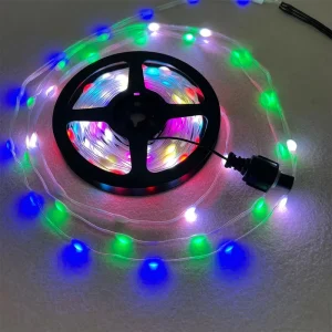 Remote Controlled Solar RGB Color-Changing Fairy String Lights