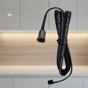 Replaceable Plastic PIR Motion, Touch, and Dimming Hand-Wave Sensor Switch for Mirror, Wardrobe, and Cabinet LED Strip Lights