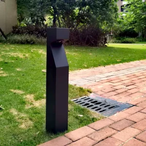 Residential Garden Lawn Lighting IP65 10W COB Outdoor Square Bollard Light LED