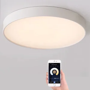 Residential Smart Round LED Ceiling Light Adjustable Panel Light