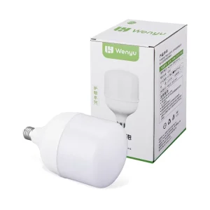 Residential T Shape LED Bulb 120 Degree Beam Angle 3000K 8000K Color Temperature E27 B22 PBT+PP Material CE Certified 5W 60W