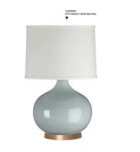 Retro Ceramic Base Table Lamp for Living Room