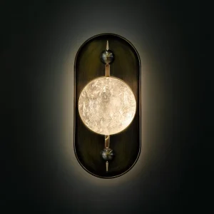 Retro Luxury Indoor Wall Light for Hotel Bedrooms Bedside Creative Design Alabaster Wall Lamps