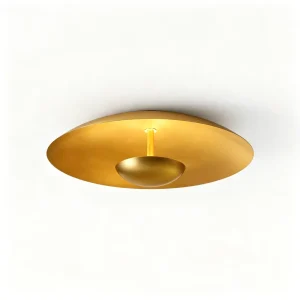 Retro Steel Glass Ceiling Light for Reading Room Living Room Home Brass Handcrafted