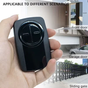Rolling Code Remote Control Replacement for Security+2.0 Garage Door Multi-Brand Gate Opener Switches