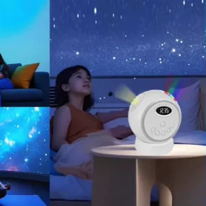 Romantic Star Night Light Projector Sensor Multifunctional Multicolor Universal Atmosphere Lamp Child Adult Room Decor Smart