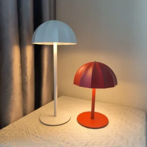 Room Designer LED Cordless Table Lamp Luxury Modern Indoor Decorative Minimalist Metal Bedside Table Lamp