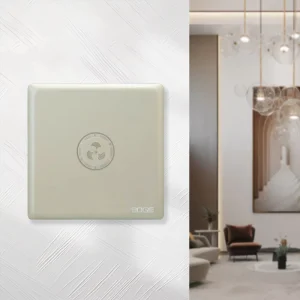 Rotary Speed Control Switch AC 250V 200W BOYUE Series Light Gold Wall Mounted Multifunctional Easy to Install