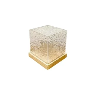 Rotating Water Ripple Night Light Creative Bedside Flame Atmosphere Lamp Romantic Gift Starry Projection Lamp