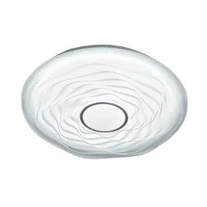 Round Acrylic LED Flush Mount Ceiling Light for Home Hotel Bedroom