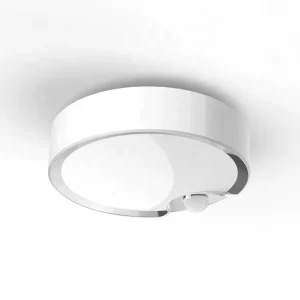 Round Battery-Powered Indoor LED Ceiling Light with Motion Sensor
