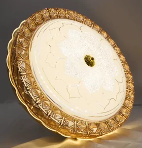 Round LED Ceiling Light for Bedroom and Living Room