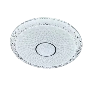 Round PVC LED Ceiling Light Surface Mounted Dimmable with Remote Control