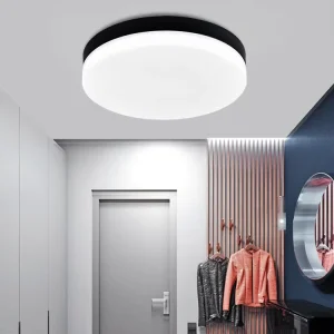 Round Surface Mounted LED Ceiling Light for Office and Bedroom, 18W 25W 30W