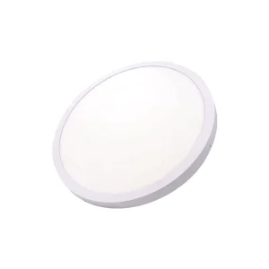 Round White LED Flat Panel Ceiling Light, H40mm, 12W/18W/24W/30W, Ultra-Thin