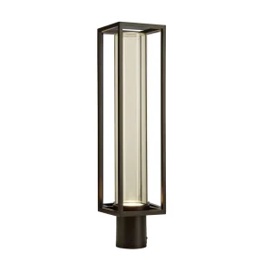 Rustic Outdoor LED Square Waterproof Aluminum Wall Lamps Wall Mounted Light for Courtyard