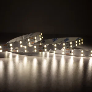S-Shaped Double-Row Constant-Current 15m Single-End LED Flexible Tape Light DC24V 120 LEDs/m