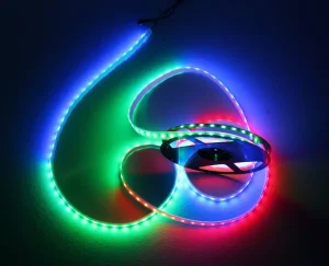 S Zigzag LED Strip Light Dream Color Addressable Pixel LED WS2812B App Control 5V DC Custom Factory