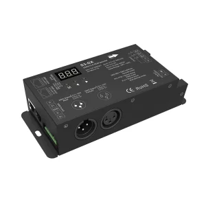 S3 DX 100 240VAC 3 Channels DMX512 Decoder DMX LED Controller Dimmer for High Voltage LED Strip