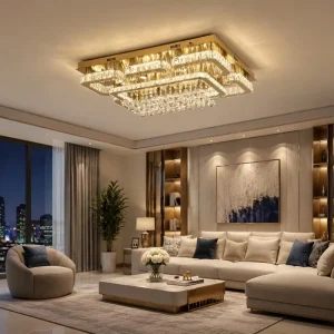 SAA Certified Modern Crystal Ceiling Lights Living Room Luxury Ceiling Light Bedroom Led Ceiling Lamps Dining Crystal Fixtures
