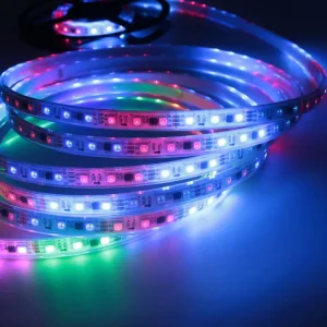 SHIJI Customizable Copper 12V 24V Smart LED Light Strip SMD5050RGBW WS2811 30 60 144LED 12mm Width IP65 67 Waterproof Voice App