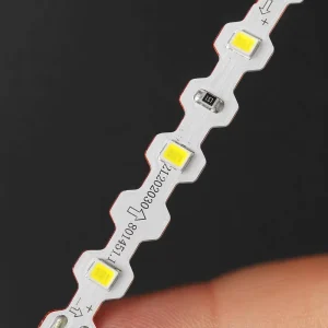 SHIZI Zig Zag Flexible LED Strip S Shape Bendable High Brightness 2835 Chips Warm White Ribbon Home DIY Cabinet OEM