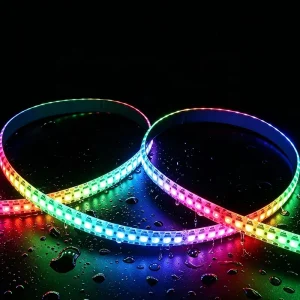 SK6812 RGBIC Pixel LED Strip Light 144 LEDs/m USB IP65 Flexible PCB
