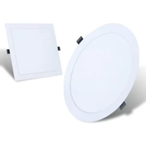 SMD Indoor IP20 Flush Mounted Recessed 12W 18W 24W 36W Round LED Downlight Panel Light