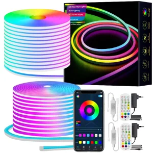 SMD2835 5050 Pixel 0817 Neon Tube Waterproof Smart Led Flex Light Strip Neon Lights