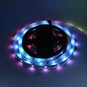 SMD5050 12V Waterproof IP65 IP67 IP68 WS2811 72 LEDs/m Addressable Smart RGBIC LED Strip Light