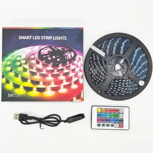 SMD5050 5M 10M RGB Led Strip 5V 12V Smart 15M LED Strip Light With App Wifi Controlled Home Light Led for Bedroom TV Decoration