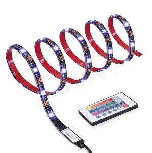 SMD5050 RGB 30 LEDs/m 5V USB Powered Smart TV Backlight LED Strip Light
