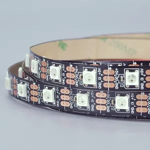 SMD5050 WS2812 RGB LED Strip Series DC5V 10mm RGB Magic Light Effect Colorful Horse Decorative Atmosphere Light Strip