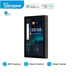 SONOFF NSPanel Pro 120 Type Smart Home Control Panel Smart Thermostst Power Consumption DIY Switch Module Support Sonoff Devices