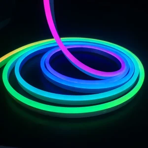 SPI Addressable RGBIC Silicone LED Neon Flex 12V/24V Smart Strip Light