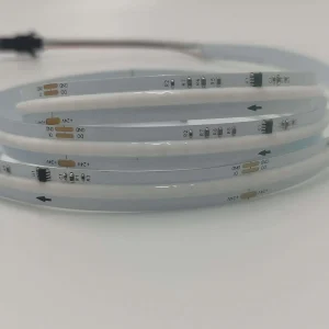 SPI Control Magic Color COB Led Strip Dream Color Full Digital RGBIC WS2811 12w RA90 10mm 420leds m 12MM 24v Cob Led Strip
